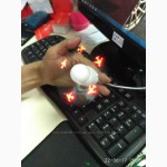 Удобный мини-вентилятор с подсветкой USB вентилятор Flash Fan, выручит вас жарким