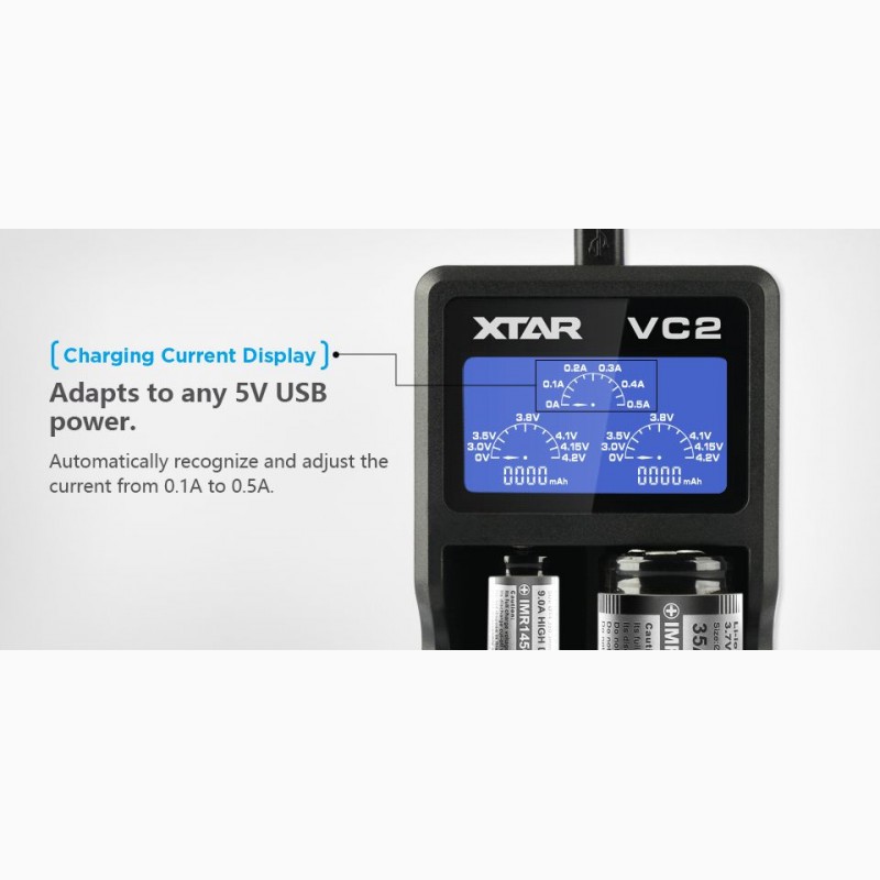 Фото 3. Зарядное устройство Xtar VC 2