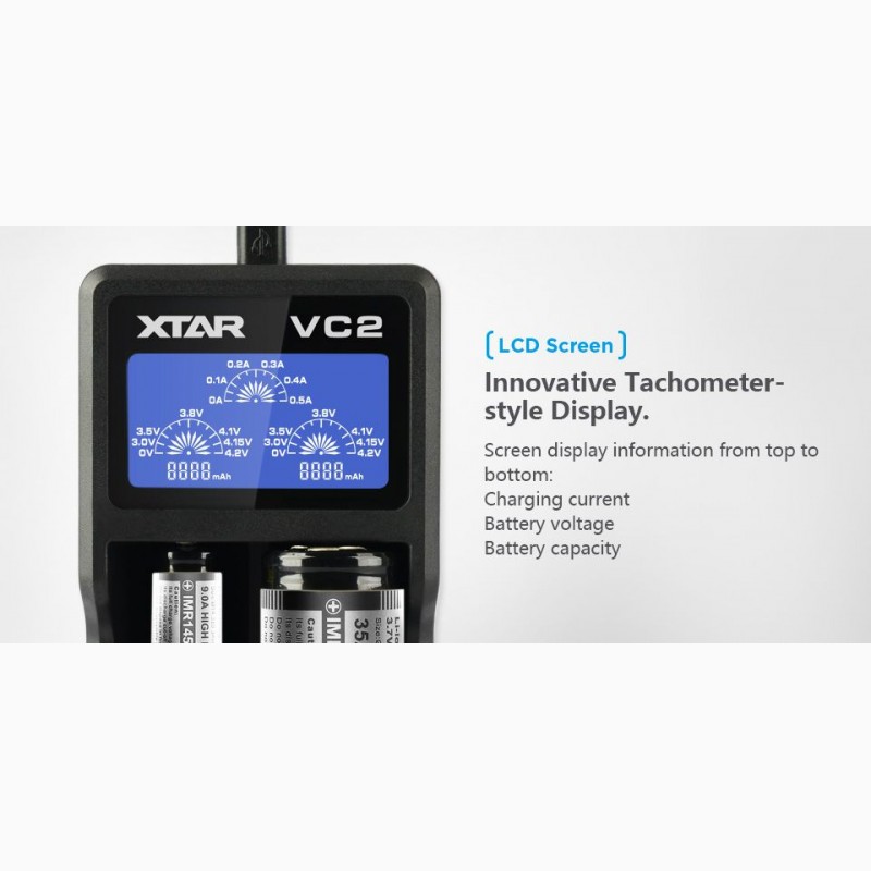 Фото 5. Зарядное устройство Xtar VC 2