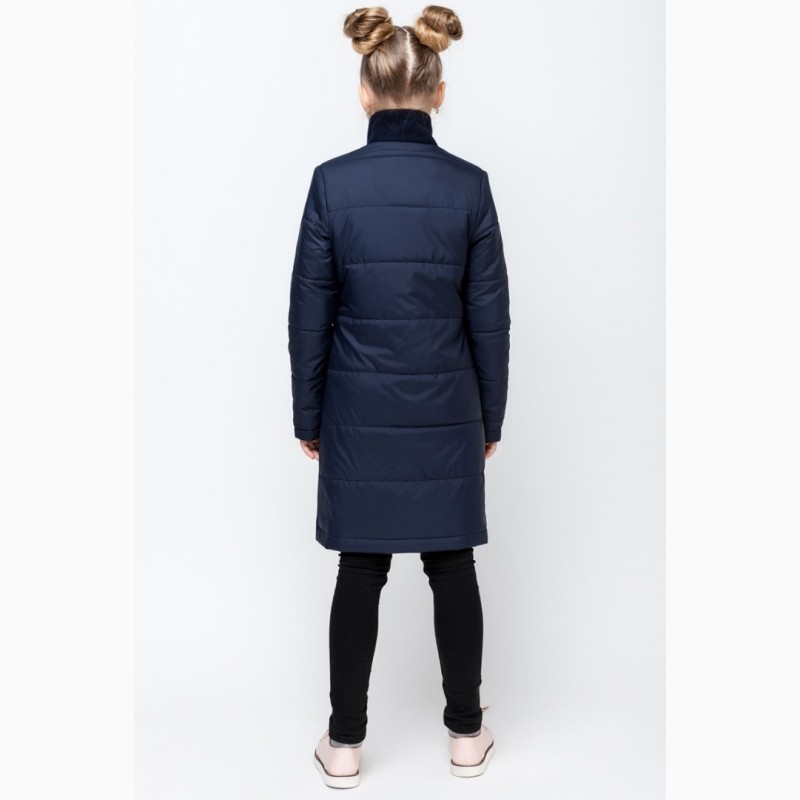 Фото 3. Стильное демисезонное пальто для девочки vpd-2 134-164 р