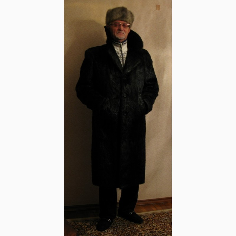 Фото 2. Продам меховое пальто /шуба/ мужское размер 52