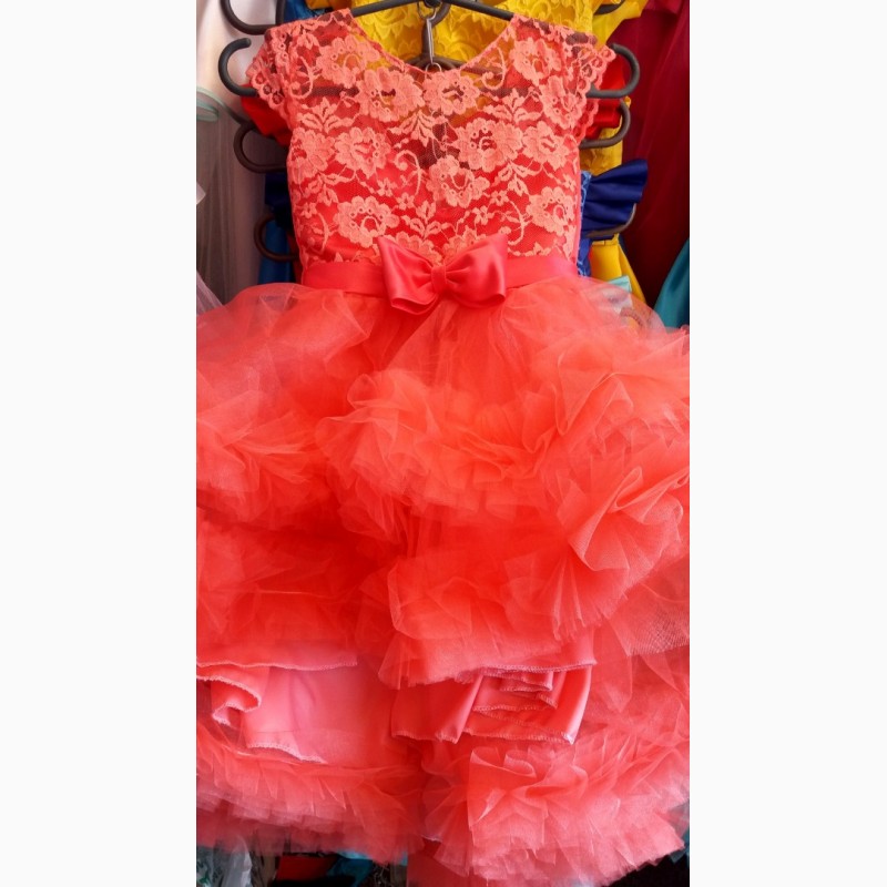 Фото 2. Детское нарядное платье Облако на выпускной девочкам 5-7 лет опт и розница