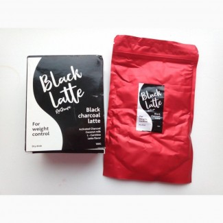Black Latte - Угольный Латте для похудения Блек Латте коробка