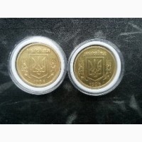 Монета 1 гривня 1996 в капсулі