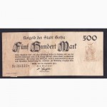 500 марок 1922г. 39332*. Гота. Германия