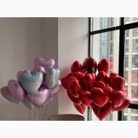 Купить шары сердце Днепр. Срочная доставка воздушных шаров по Днепру и области
