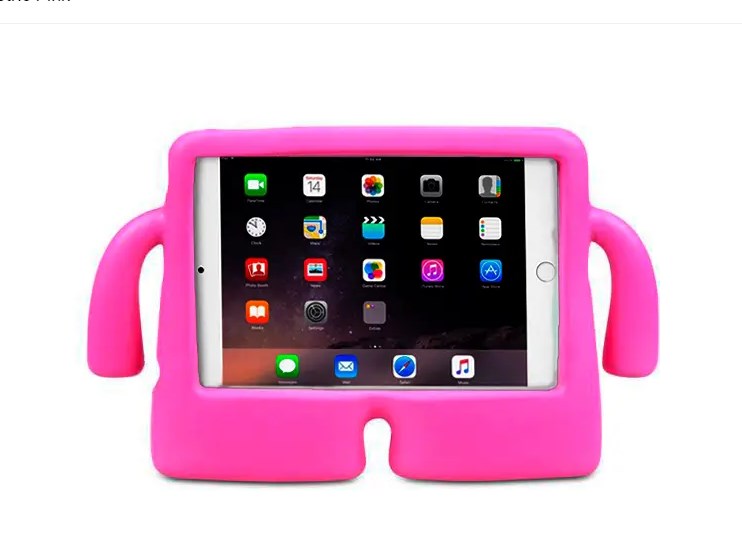Фото 10. Чехол противоударный, детский, человечек с ручками для Apple iPad 10, 2 10.5 Pink