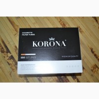 Гільзи для набивання цигарок KORONA 550 шт х 5 коробок