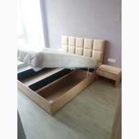 Кровать с подъемным механизмом и каркасным матрасом