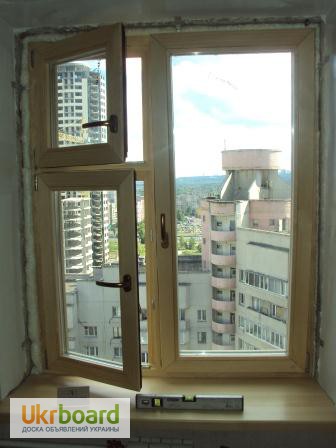 Фото 6. Окна деревянные, остекление балкона, установка окон, комплексная отделка балконов