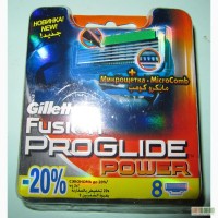 Продам лезвия Gillette Fusion Proglide Power (8 шт)