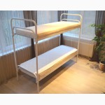 Кровати металлические недорого, двухъярусные кровати оптом, кровать для общежитий