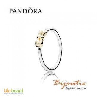 Оригинал Pandora кольцо изящный бант 190972