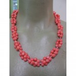 Ожерелье из коралла розового, коралл натуральный, цвет нежно розовый Коралл - натуральн