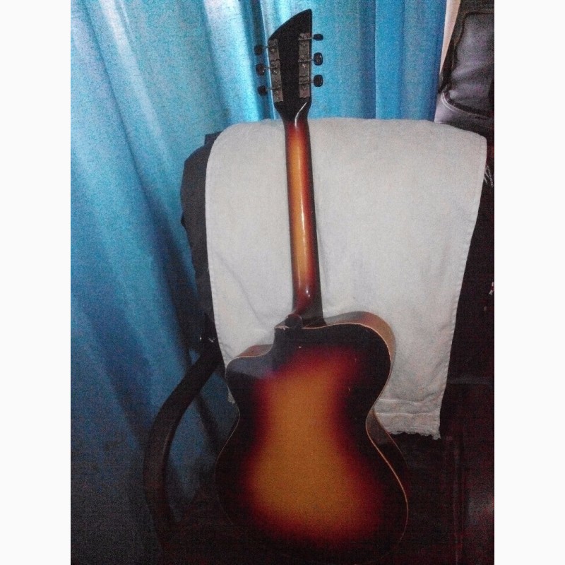Фото 4. Продам акустическую гитару Kremona vintage 70х годов на такой играл Цой