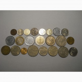 Монеты Турции (23 штуки)
