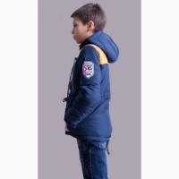 Демисезонная куртка парка на мальчика 128-152 р