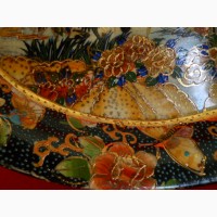 Китайская суповница-соусница Royal Satsuma ручной работы