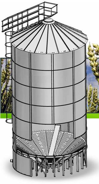 Охладитель для зерна MICHAL 100 т - 10 900, 00 Евро | Купить охладители зерна