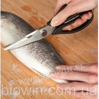 Кухонные ножници 10 в 1 с магнитом Biowin ( Польша )