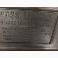 Пресс сепаратор poss 1500 e CANADA