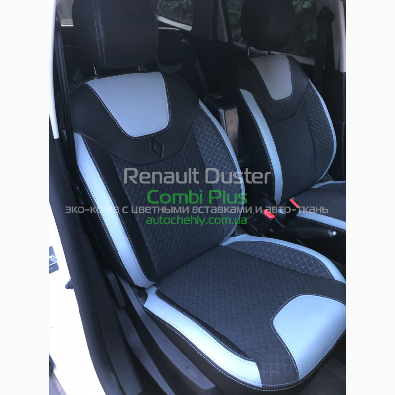 Фото 5. Авточехлы Renault Duster II 2018 из экокожи
