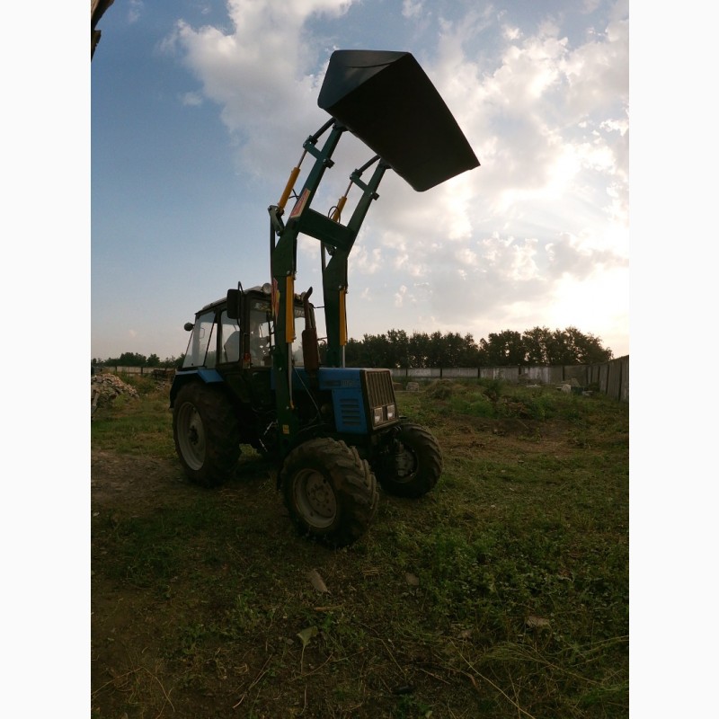 Фото 8. Погрузчик стационарный Dellif Light 1200 на трактор МТЗ, ЮМЗ.Т 40