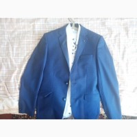 Продам мужской костюм синего цвета. 44-45 размер