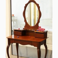 Туалетный столик с зеркалом Скарлет из дерева