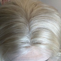 Парик из натуральных волос 99 - качественный парик из 100% натуральных волос блонд