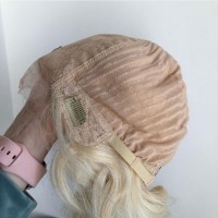 Парик из натуральных волос 99 - качественный парик из 100% натуральных волос блонд