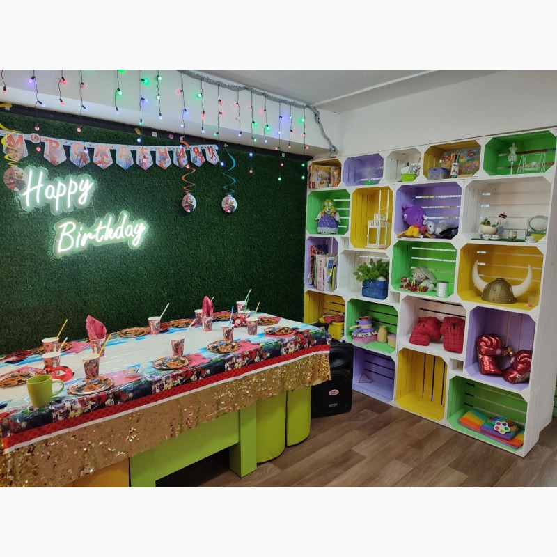 Фото 2. Дитяча кімната, приміщення для відсвяткування дня народження дитини Київ Лівобережна