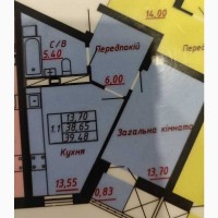 Продаж 1-к квартира Київ, Солом`янський, 38000 $