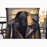 Куртка french connection black lambskin leather, оригина