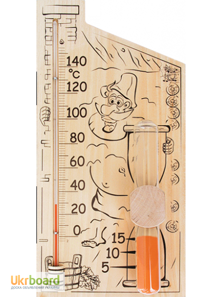 Фото 3. Термометр для сауны и бани
