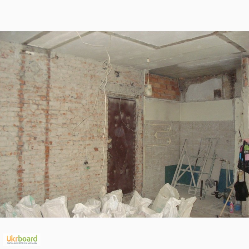 Демонтаж, демонтажные работы, стен, стяжки, плитки, перегородок.Одесса