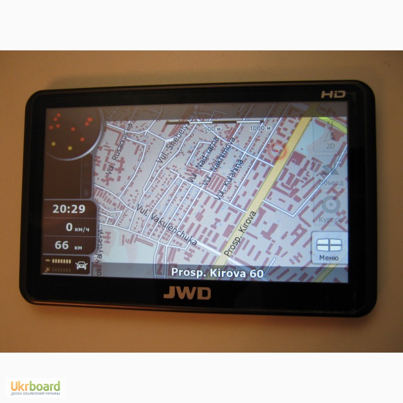 Фото 7. Автомобильный GPS навигатор JWD 7#039;#039;, HD! Полный комплект! В идеале
