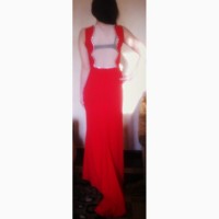 Красное платье jovani