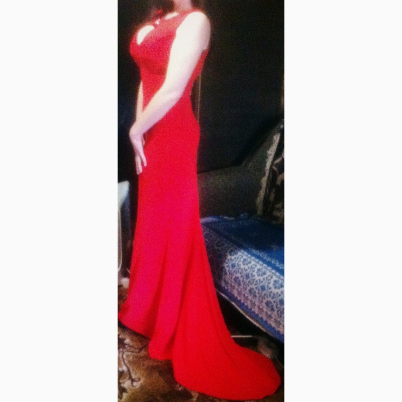Фото 2. Красное платье jovani