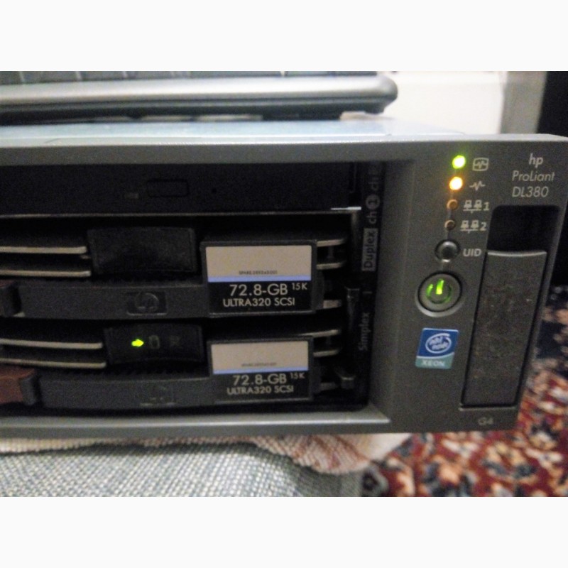 Фото 13. Сервер HP ProLiant DL380 G4, 2*Xeon 3.2GHz, 6*72Gb SCSI