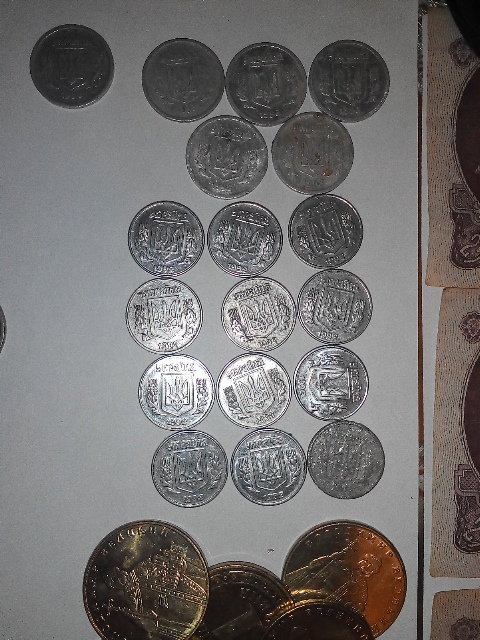 Фото 3. Монеты Украины 1992, 1994год
