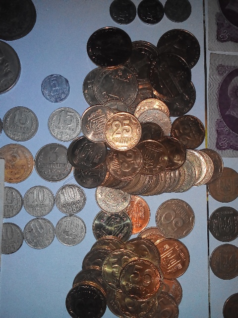 Фото 4. Монеты Украины 1992, 1994год