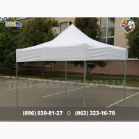 Pop-Up tent 3x3 белый - Шатры раздвижные (гармошка) для праздников и мероприятий Днепр