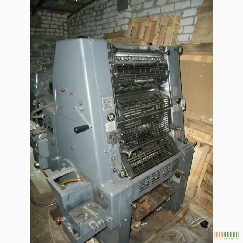 Фото 3. Листовая офсетная печатная полиграфическая машина