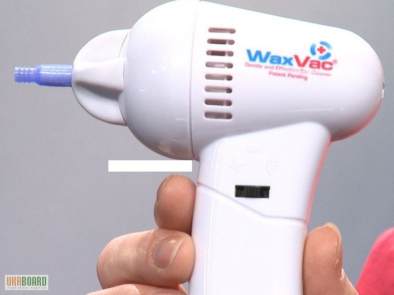 Безпечне видалення вушної сірки вухочистка WaxVac Ear cleaner (Вакс Вак)