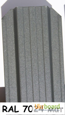 Фото 6. Штакетник металлический для забора Матовый, ширина 115мм, 10 цветов