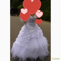 Свадебное платье в отличном состоянии НЕДОРОГО!!!