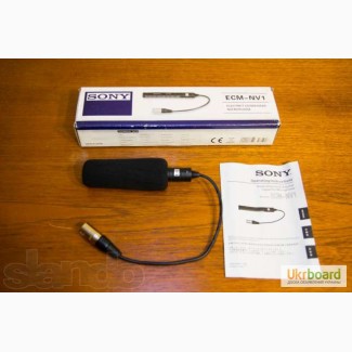 Микрофон для видеокамеры, SONY ECM-NV1, XLR 48V