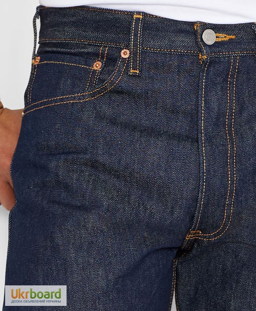 Фото 4. Джинсы Levis 501 Original Shrink-to-Fit Jeans - Rigid Indigo (США)