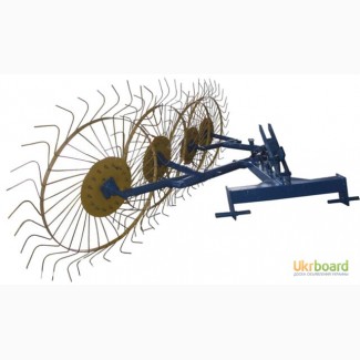 Продам Тракторные грабли-ворошилки 4-ех колесные Солнышко Агроруно от производителя